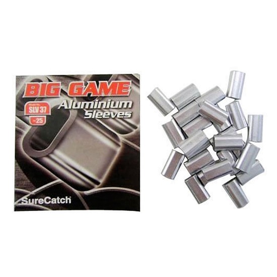 Surecatch Aluminium Crimping Connector Sleeves for Fishing Wire/Line