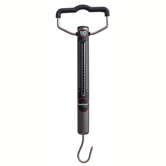 Surecatch 50lb Spring Scales with Stainless Steel Spring Hook