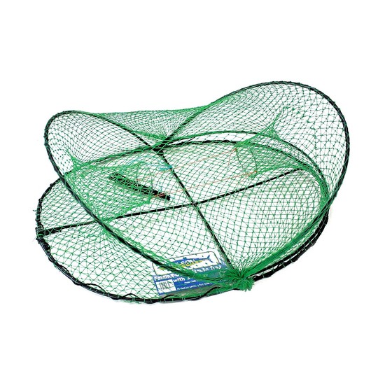 20 x Wilson Folding Opera House Traps with 3 Inch Entry Rings -Green Yabby Nets