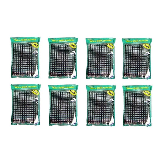 8 x Wilson Large Wire Bait Holders For Crab Pots/Traps - Rust Resistant