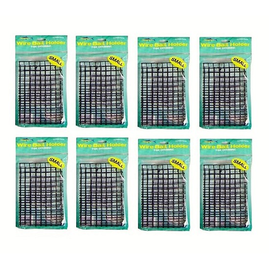 8 x Wilson Small Wire Bait Holders For Crab Pots/Traps-Heavy Duty Rust Resistant