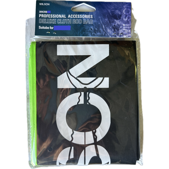 3 X 1535mm Wilson Deluxe Fishing Rod Bags to Suit 2 Piece 9ft Rods