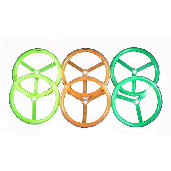 3 Packets of 2 Large Fishing Leader Holder - 6 Pieces