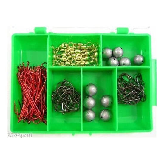 Wilson 120pc Bream Pack In Fishing Tackle Box - Tackle Kit