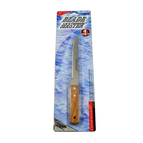 Surecatch 6 Inch Stainless Steel Scaler Back Fishing Knife