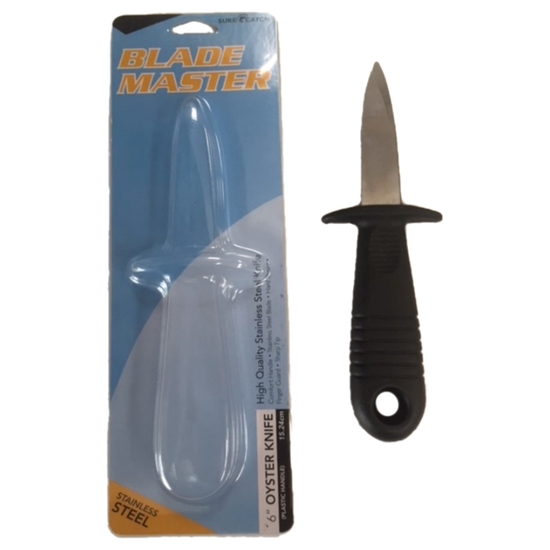 Surecatch Stainless Steel Oyster Shucking Knife with Thumb Guard