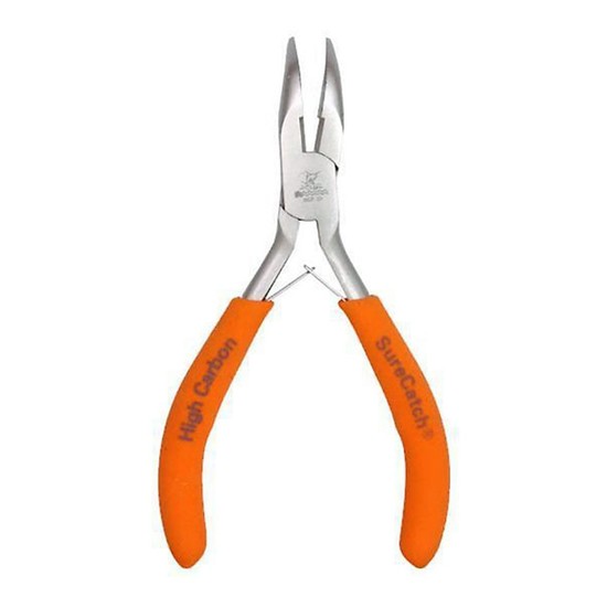 NEW 4.5 INCH BENT NOSE PLIERS HI-CARBON STEEL - SURECATCH