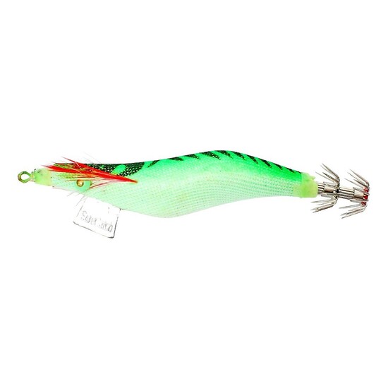 Surecatch Suresquid Green - Cloth Squid Jig Lure 3.0gram Tournament Grade