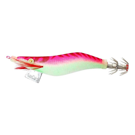 Surecatch Suresquid Pink - Cloth Squid Jig Lure 3.0gram Tournament Grade