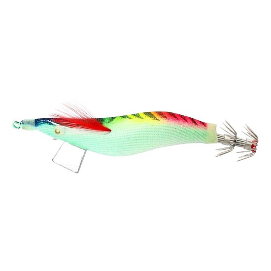 Surecatch Suresquid Rainbow - Cloth Squid Jig Lure 3.0gram Tournament Grade