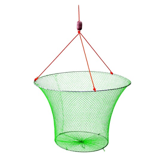Wilson Double Ring Yabbie Net With 3/4 Inch Mesh - Drop Net - Red Claw
