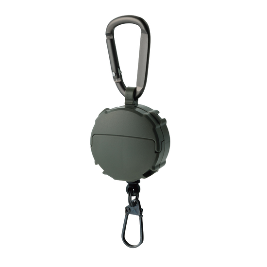 Foliage Green Daiichiseiko 360° Swivel Retractable Gear Tether With Micro Case