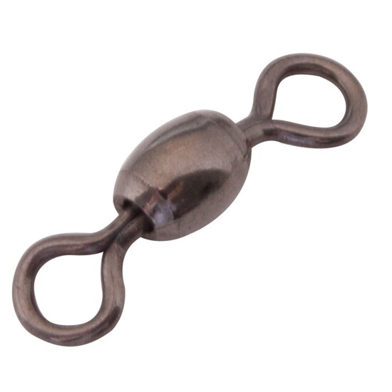 10 Pack of Asari Black Crane Fishing Swivels
