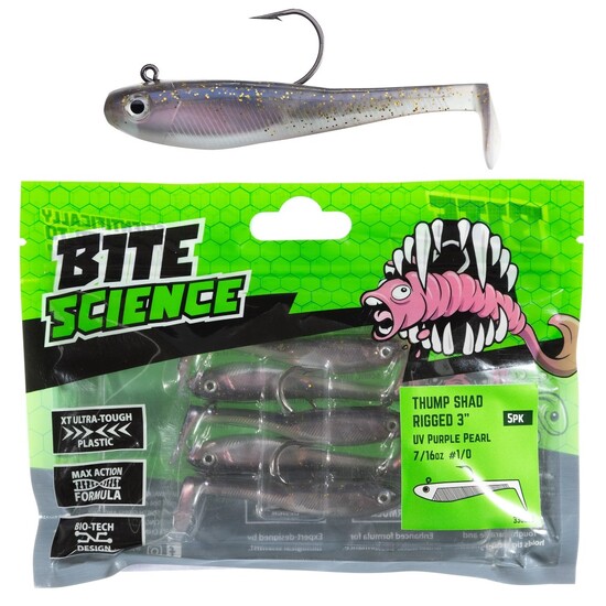 Bite Science 10 Piece Multi-Pack of Assorted Minnow Soft Plastics