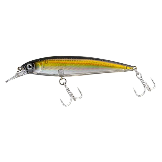 Bite Science H2 Minnow 105mm Slow Floating Hard Body Lure - Gold Chrome