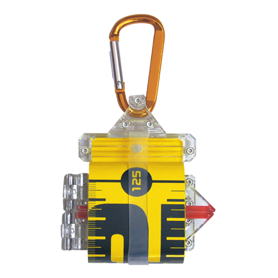 Daiichiseiko Yellow Nogiscale 125 Fish Measuring Tape -Measures Fish up to 125cm
