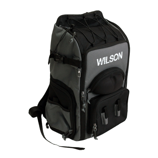 Wilson Platinum Fishing Backpack with Three Fishing Tackle Trays