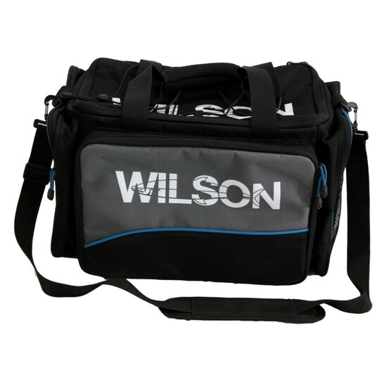 Large Wilson Gold Series Fishing Tackle Bag with 4 Tackle Trays