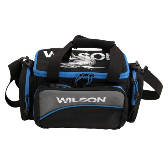 Wilson Gold Series Fishing Tackle Bag with 4 Tackle Trays