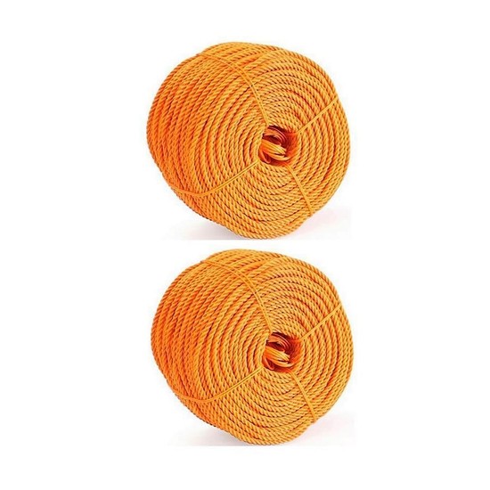 2 x Rolls Of 3mm Crab Pot Rope - Bulk 100 Yard Rolls - Crab Trap Rope