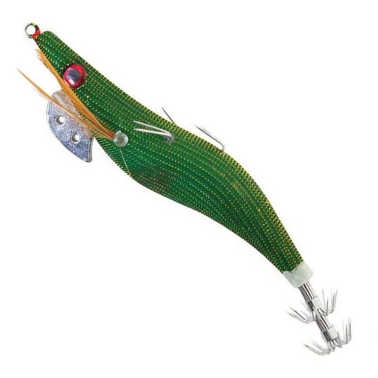 Size 4.0 Green Tsunami Razorback Shimmer Squid Jig Lure