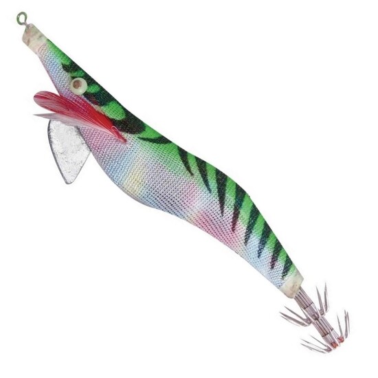 Size 4.0 Jarvis Walker Green Pearl Belly Squid Jig Lure