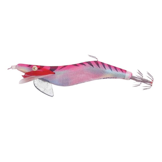 Jarvis Walker Size 3.0 Pink Pearl Belly Razorback Squid Jig Lure