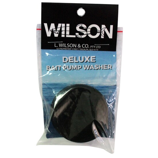 6 Pack of 2 Inch Wilson Deluxe Rubber Yabby/Bait Pump Washers