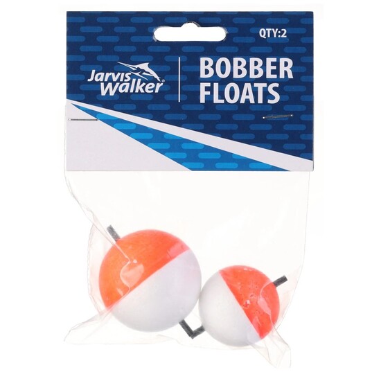 24 2 FISHING BOBBERS Large Round Ball Floats Weighted Foam Snap