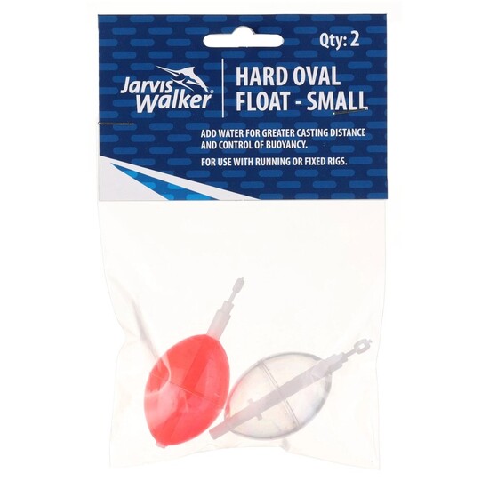 2 Pack of Jarvis Walker Small Hard Oval Floats