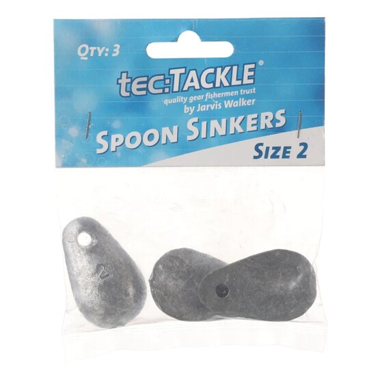 3 Pack of Jarvis Walker Size 2 Spoon Sinkers