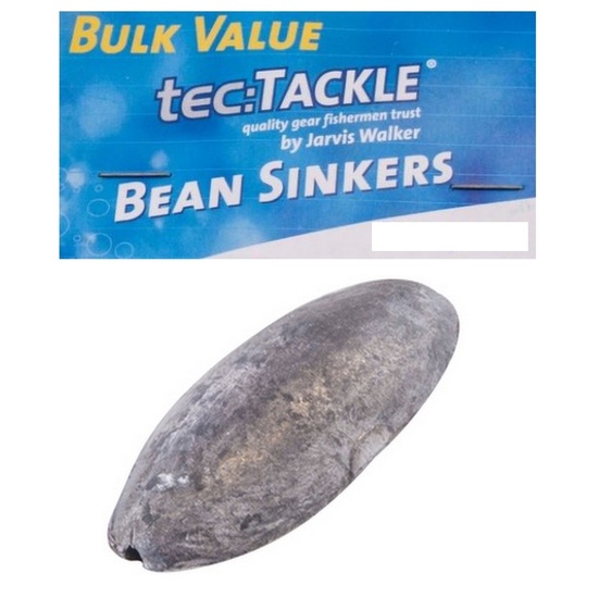 50 Pack of Jarvis Walker Size 1 Bean Sinkers - Value Pack
