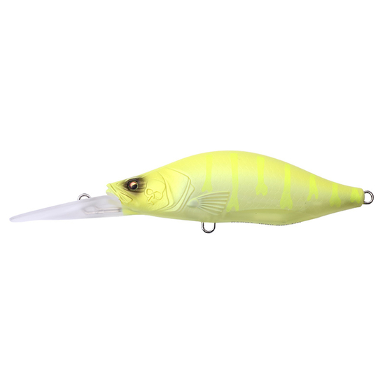 Bone Toughfia Barra Jerk MD 90mm 20g Lure - Bone Chartreuse