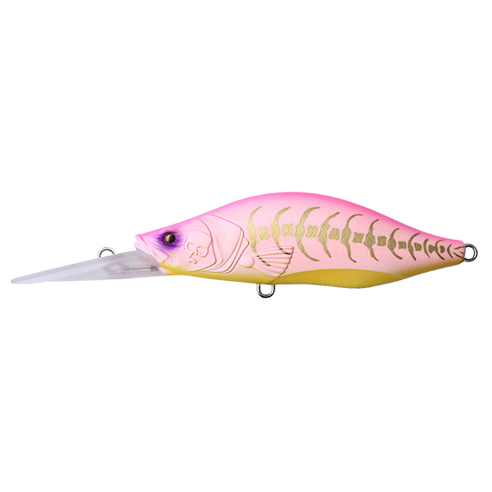 Bone Toughfia Barra Jerk MD 90mm 20g Lure - Skeleton Pink Punch