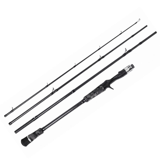 Bone Voyage X BXC794XXXXH GBS Fast Baitcaster PE 5-8 Travel Rod - 4 Piece