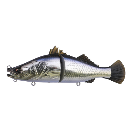 Bone Espybarra Jointed Swimbait 176mm 61g Fishing Lure - Grey Mullet