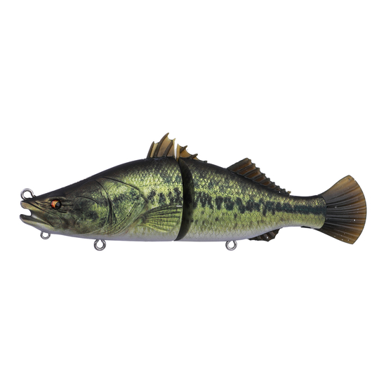 Bone Espybarra Jointed Swimbait 176mm 61g Lure - Realistic Largemouth Bass