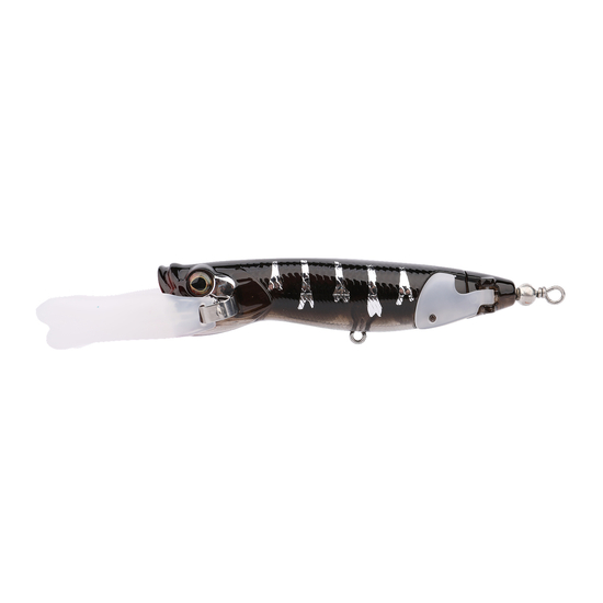 Bone Fury Topwater 130mm 39g Fishing Lure - Zebra