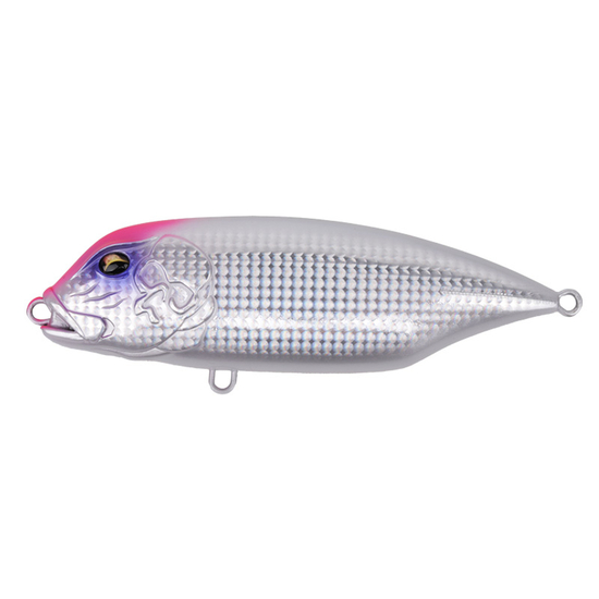 Bone Toughfia GT Swimmer 150S 150mm 105g Slow Sinking Swimbait-Pink Head Chrome