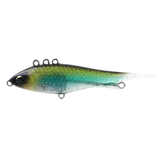 Bone Hero Darter 90mm 16g Sinking Soft Vibe Lure Multi Action - CHAMELEON