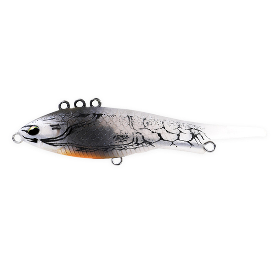Bone Hero Darter 90mm 16g Sinking Soft Vibe Lure Multi Action - GLASS SHRIMP