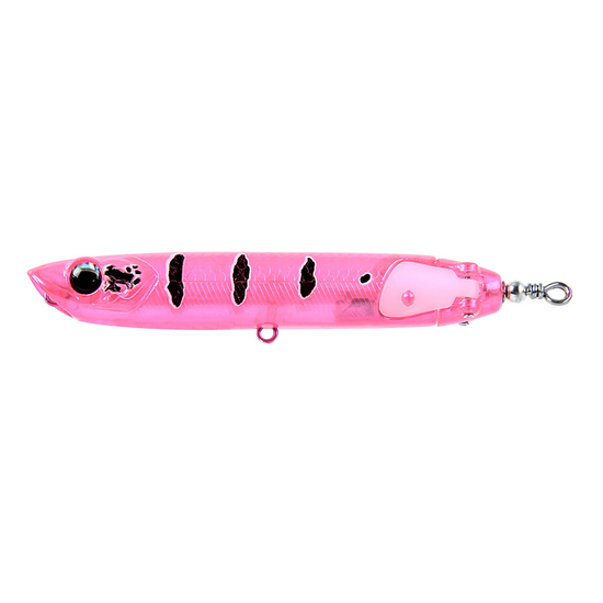 Bone Hoverjet 100mm Topwater Propeller Surface Fishing Lure - Pink Temmy