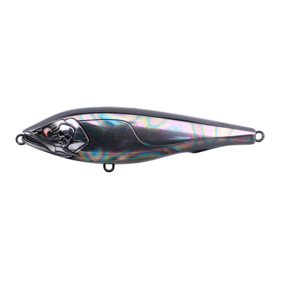 Bone Toughfia King Mack Jerk 100mm 23g Fishing Lure - Black Aurora