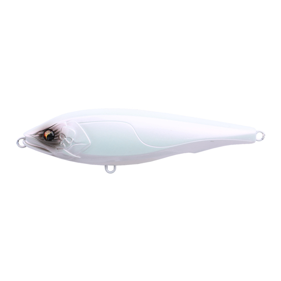Bone Toughfia King Mack Jerk 100mm 23g Fishing Lure - Pearl