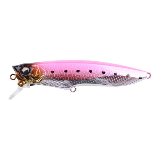 Bone Lyra Topwater 100mm 17g Fishing Lure - Pink Dotty