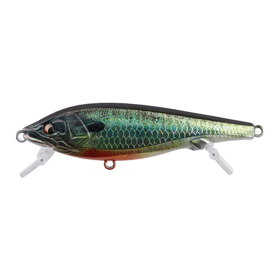 Bone Oblique 90mm 20g Fishing Lure - Red Breasted Sunfish