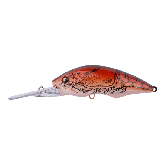 Bone Toughfia Papuan Bass Diver Deep 100mm 48g Fishing Lure - Brown Craw