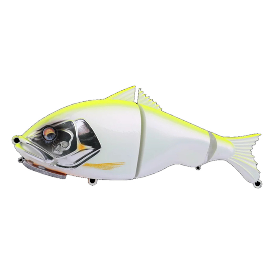 Bone Versal Jointed Swimbait 190mm 150g Fishing Lure-CHARTREUSE PEARL SILVER