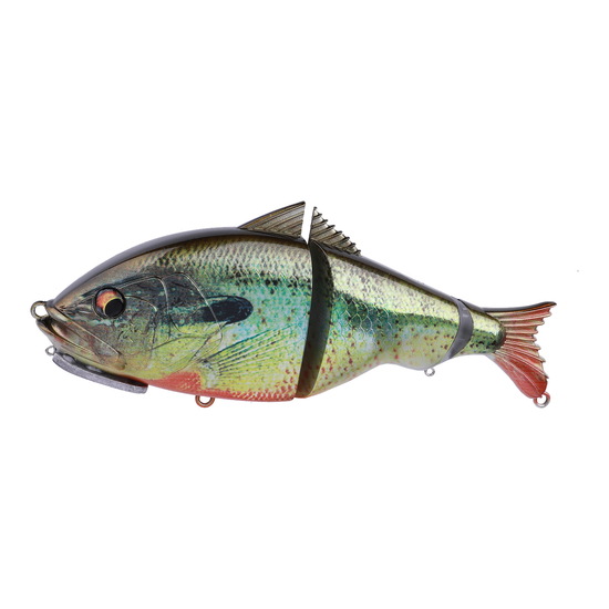 Bone Versal Jointed Swimbait 190mm 150g Fishing Lure - Red Breasted Sunfish