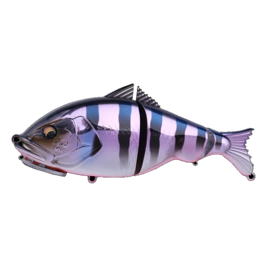 Bone Versal Jointed Swimbait 190mm 150g Fishing Lure - ROYAL STRIPES